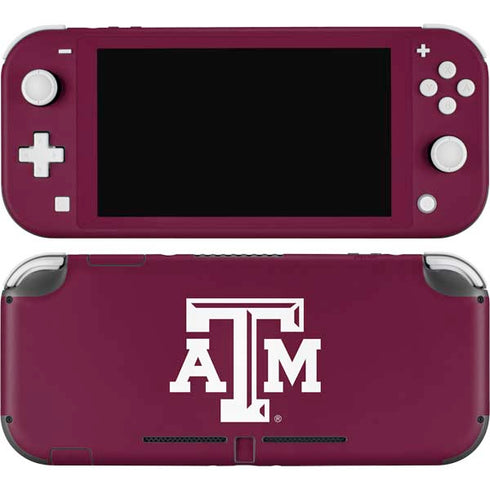Texas A&M University TAM Nintendo Switch Lite Skin